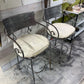 Pair Arhaus Metal Garden Chairs