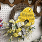 Welcome Bee Wreath