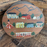 VTG ROUND BENT WOOD CHEESE BOX