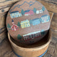 VTG ROUND BENT WOOD CHEESE BOX