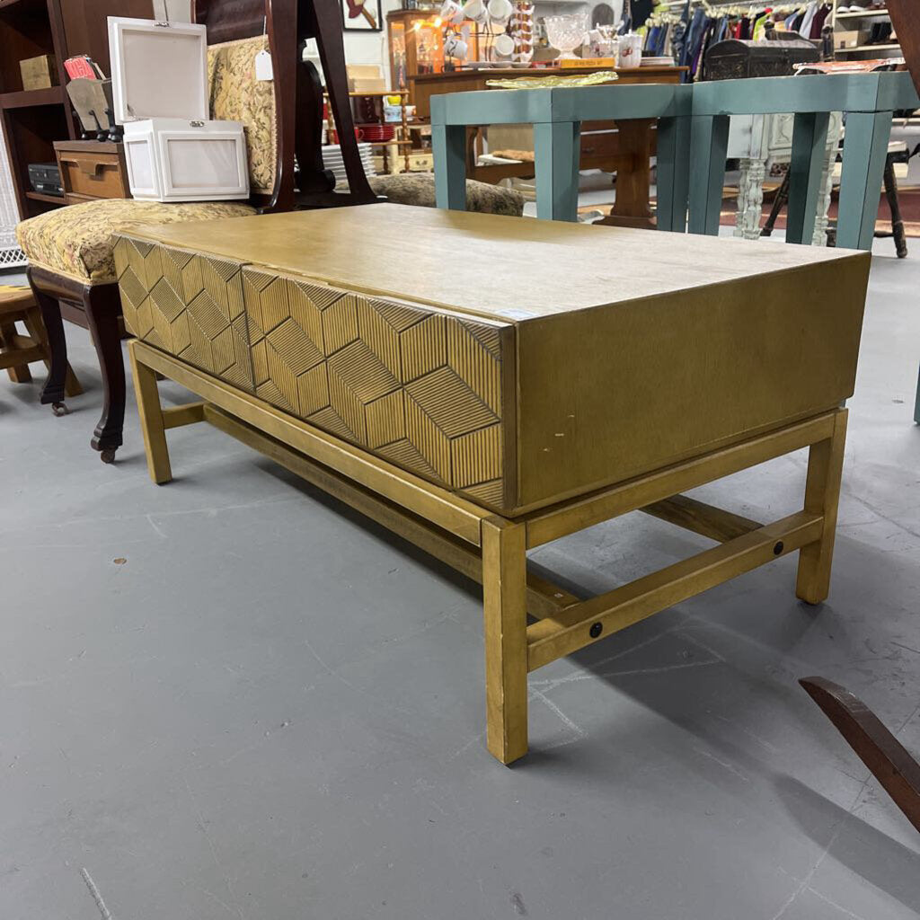2 DRAWER COFFEE TABLE