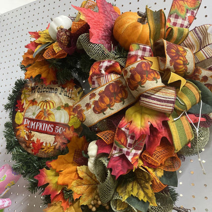 WELCOME FALL WREATH