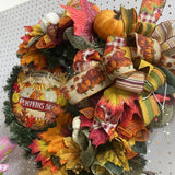 WELCOME FALL WREATH