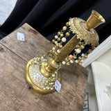 Decorative brass candlestick