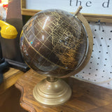 Small goldtone globe