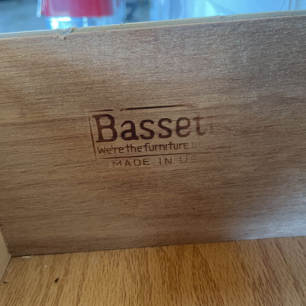 BASSET WHITE FRENCH PROVINCIAL BUFFET