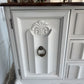 BASSET WHITE FRENCH PROVINCIAL BUFFET