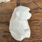 WHITE POTTERY MONKEY