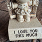 I love you figurine