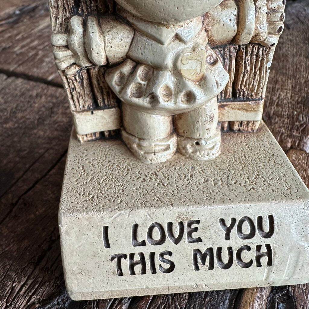 I love you figurine