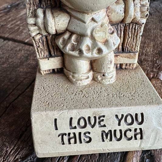 I love you figurine