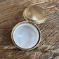 Vtg Small Round Milkaway Pill Box