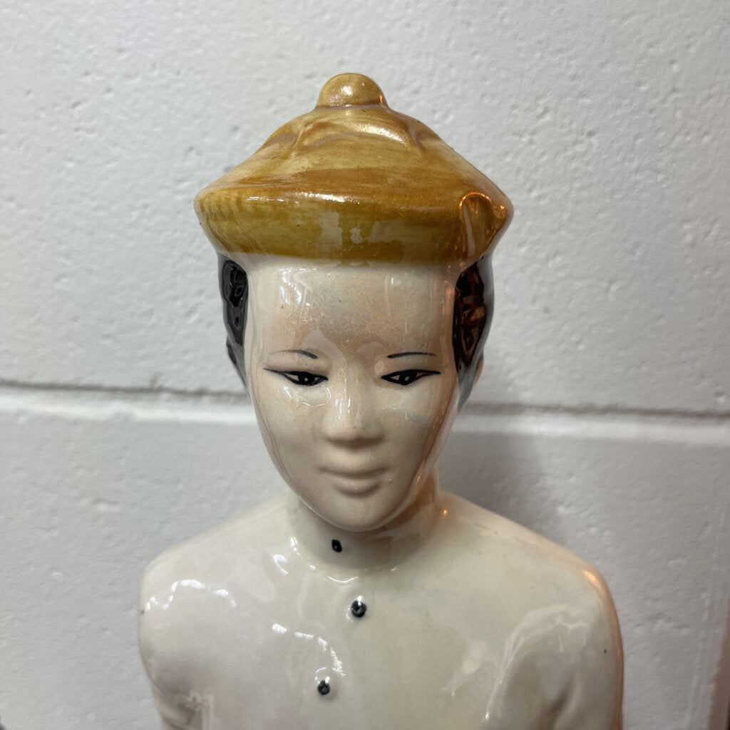 FLORENCE CERAMICS ASIAN FIGURINE