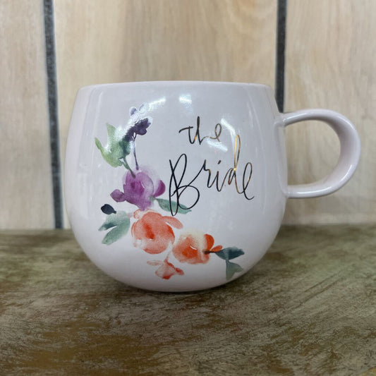 FRINGE "THE BRIDE" MUG W/FLOWERS