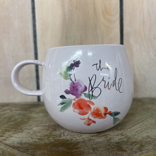FRINGE "THE BRIDE" MUG W/FLOWERS