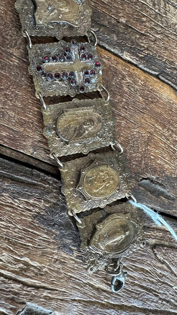 Vintage religious bracelet