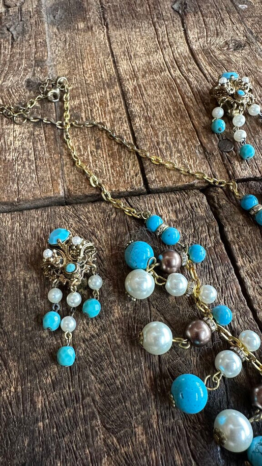 VINTAGE 3 PC JEWELRY SET