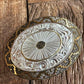 GOLD/SILVER BELT BUCKLE
