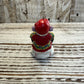 Baseball Snowman Ornament