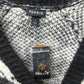 TORRID HOUNDSTOOTH BLK/WHT CARDIGAN SWEATER SZ 1