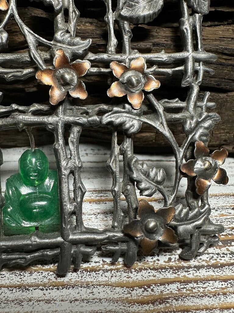 VTG LG CAGED BUDDAH NECKLACE