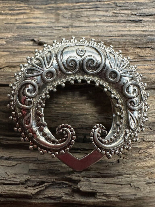 Vtg Silvertone Scarf Clip