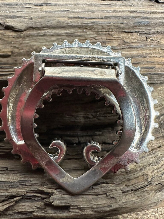 Vtg Silvertone Scarf Clip