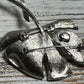 VTG ART NOUVEAU SILVERTONE BROOCH
