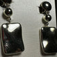 NEW OLD STOCK EVA GRAHAM SILVERISH EARRINGS