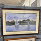 SIGNED SAILBOATS FRAMED ART