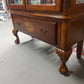 Claw Foot Full View Curio/China Cabinet