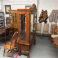 Claw Foot Full View Curio/China Cabinet