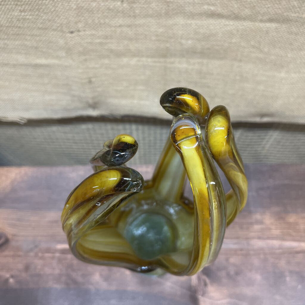 Glass Swung Vase 5 Finger #210