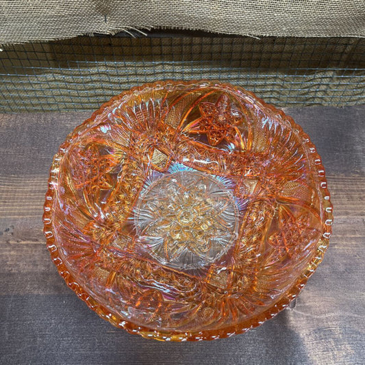 Vintage Marigold Carnival Glass #284