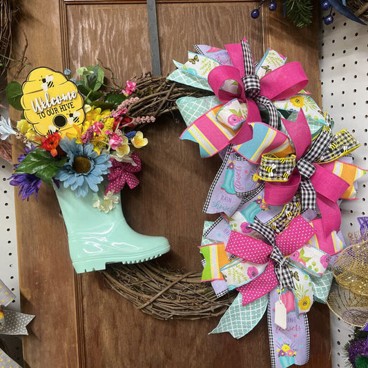 SPRING BOOT WREATH