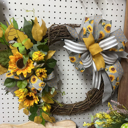 SUNFLOWER WREATH