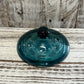 RIVERA BLUE COLONY39 THUMBPRINT CANDY DISH W/LID