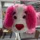 Dan Dee Plush Pink Hearts Dachshund