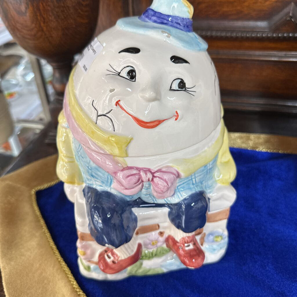 Old Humpty Dumpty Cookie Jar