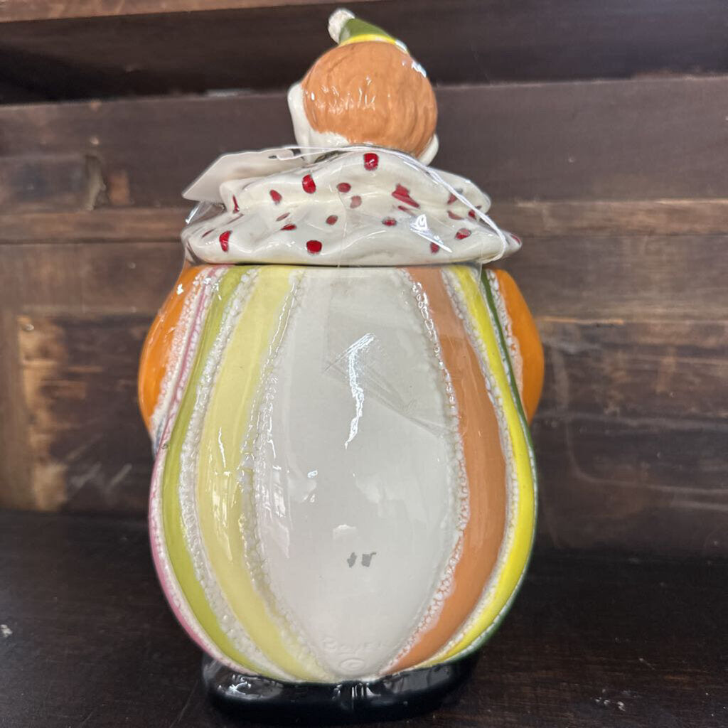 OLD CLOWN COOKIE JAR