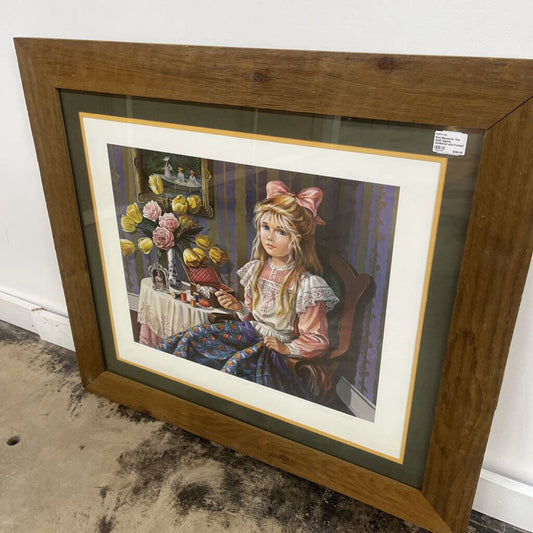 PATI BANNISTER THE QUILT SIGNED, NUMBERED AND FRAMED