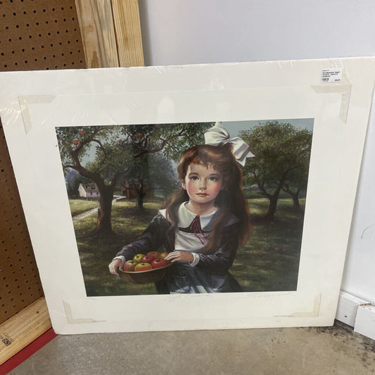 PATI BANNISTER APPLE ORCHARD, SIGNED & NUMBERED