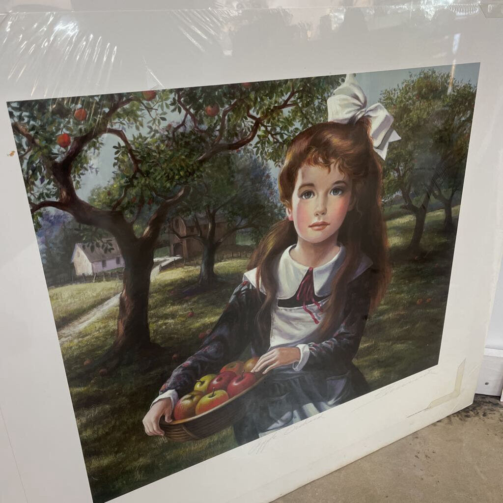 PATI BANNISTER APPLE ORCHARD, SIGNED & NUMBERED