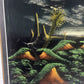 SIGNED MID CENTURY VELVET PAINTING