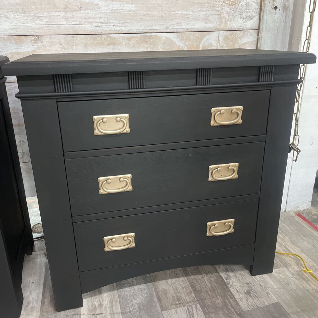 Black Pair of Nightstands
