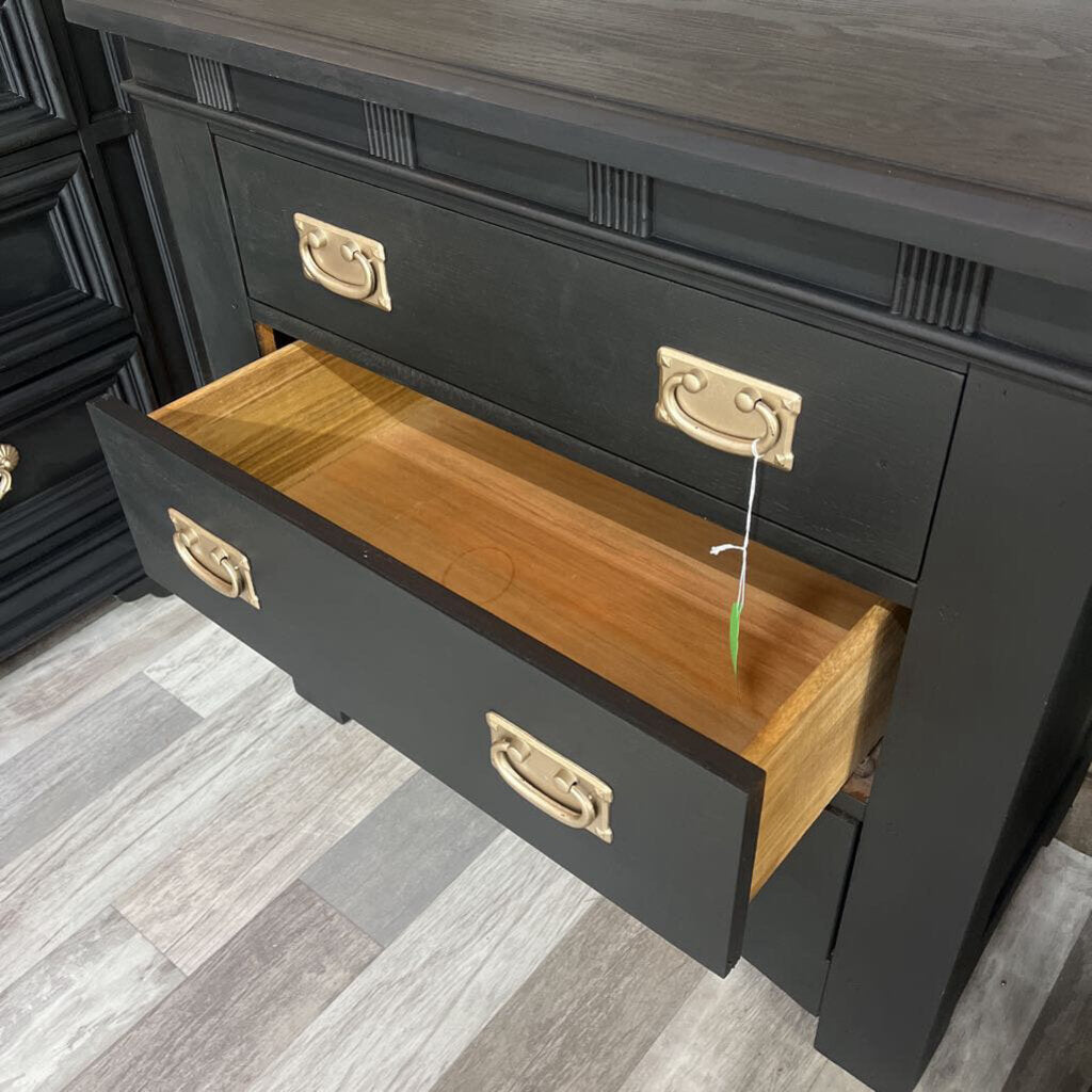 Black Pair of Nightstands