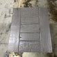 WHITE WOOD STONE SIDE TABLE