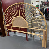 RATTAN "SUNRISE" HEADBOARD