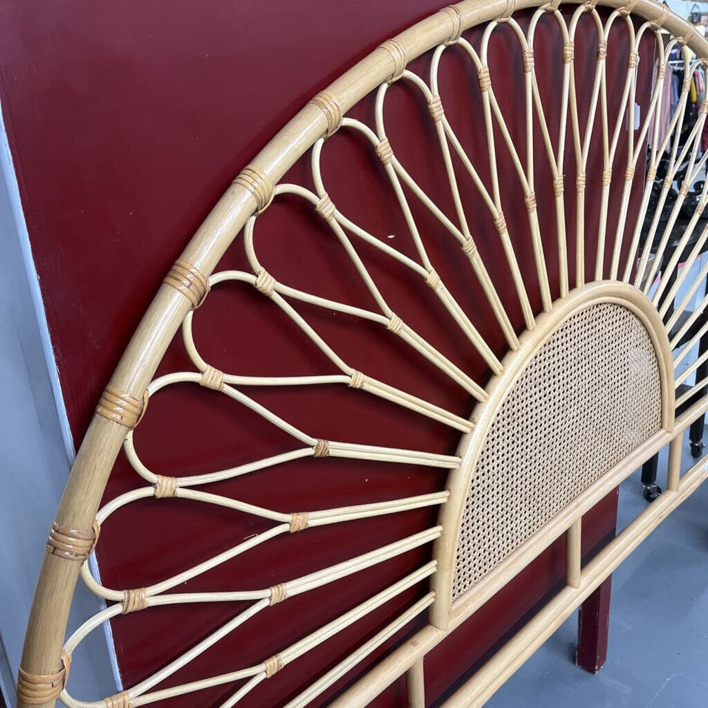 RATTAN "SUNRISE" HEADBOARD