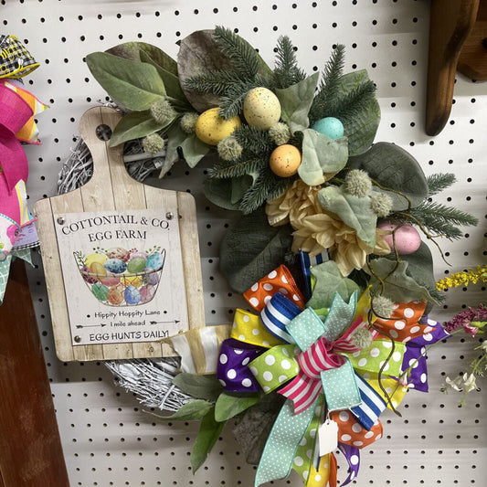 EASTER EGGS WREATH